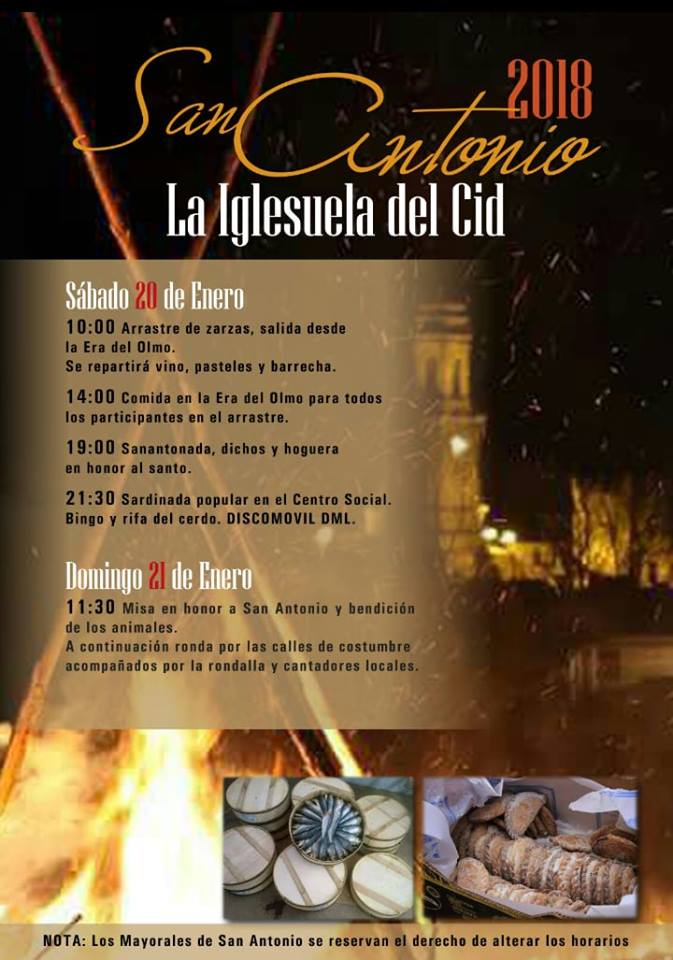 Celebra San Antonio en La Iglesuela del Cid